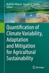 cover of the book Quantification of Climate Variability, Adaptation and Mitigation for Agricultural Sustainability