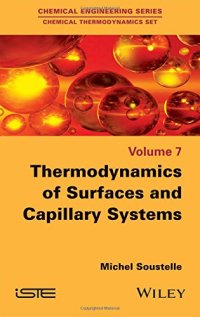 cover of the book Thermodynamics of surfaces and capillary systems