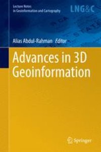 cover of the book Advances in 3D Geoinformation