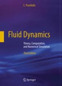 cover of the book Fluid Dynamics: Theory, Computation, and Numerical Simulation