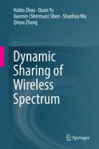 cover of the book Dynamic Sharing of Wireless Spectrum