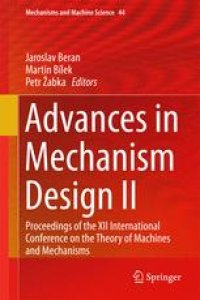 cover of the book Advances in Mechanism Design II: Proceedings of the XII International Conference on the Theory of Machines and Mechanisms 