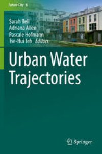 cover of the book Urban Water Trajectories