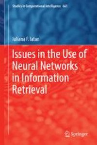 cover of the book Issues in the Use of Neural Networks in Information Retrieval