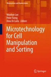 cover of the book Microtechnology for Cell Manipulation and Sorting