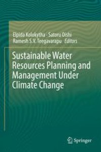 cover of the book Sustainable Water Resources Planning and Management Under Climate Change