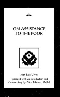 cover of the book On Assistance to the Poor