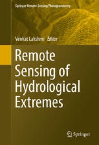 cover of the book Remote Sensing of Hydrological Extremes