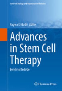 cover of the book Advances in Stem Cell Therapy: Bench to Bedside