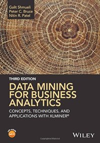 cover of the book Data Mining for Business Analytics: Concepts, Techniques, and Applications with XLMiner