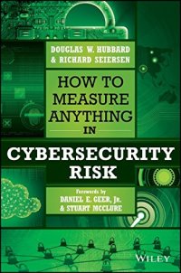 cover of the book How to Measure Anything in Cybersecurity Risk