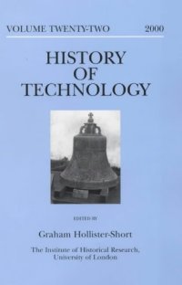 cover of the book History of Technology Volume 22