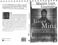 cover of the book Javier Mina: héroe de España y México