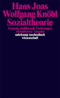 cover of the book Sozialtheorie - Zwanzig einführende Vorlesungen