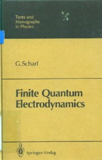 cover of the book Finite quantum electrodynamics