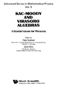 cover of the book Kac-Moody and Virasoro algebras. Reprint volume for physicists