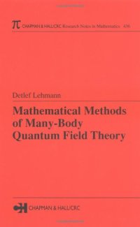 cover of the book Mathematical methods of many-body quantum field theory