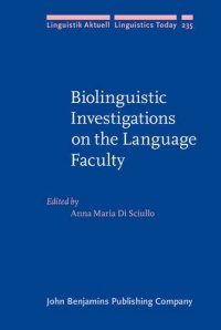 cover of the book Biolinguistic Investigations on the Language Faculty