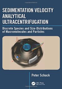 cover of the book Sedimentation Velocity Analytical Ultracentrifugation: Discrete Species and Size-Distributions of Macromolecules and Particles