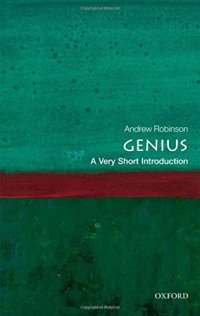 cover of the book Genius: A Very Short Introduction