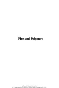 cover of the book Fire and Polymers.. Hazards Identification and Prevention