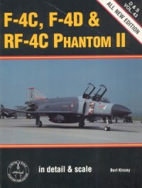 cover of the book F-4, F-4D & RF-4C Phantom II in detail & scale