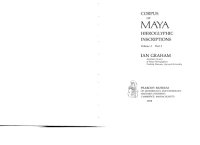 cover of the book Corpus of Maya Hieroglyphic Inscriptions 2.2 (Naranjo, Chunhuitz, Xunantunich)