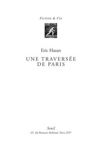 cover of the book Une traversée de Paris