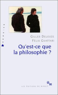 cover of the book Qu’est-ce que la philosophie?