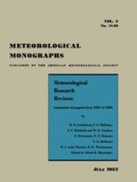 cover of the book Meteorological Research Reviews: Summaries of Progress from 1951 to 1955