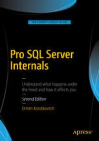 cover of the book Pro SQL Server Internals