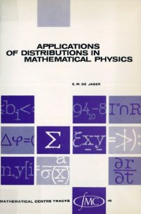 cover of the book Applications of distributions in mathematical physics.