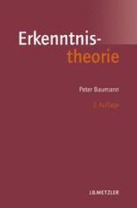 cover of the book Erkenntnistheorie: Lehrbuch Philosophie