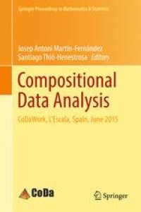 cover of the book Compositional Data Analysis: CoDaWork, L’Escala, Spain, June 2015