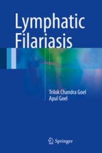 cover of the book Lymphatic Filariasis