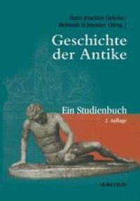 cover of the book Geschichte der Antike: Ein Studienbuch