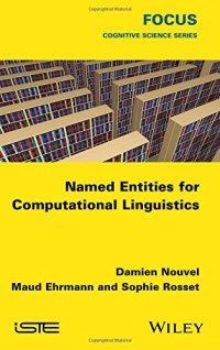 cover of the book Named entities for computational linguistics