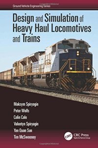 cover of the book Design and simulation of heavy haul locomotives and trains