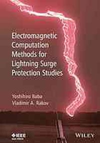 cover of the book Electromagnetic computation methods for lightning surge protection studies