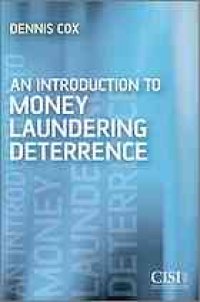 cover of the book Introduction to money laundering deterrence