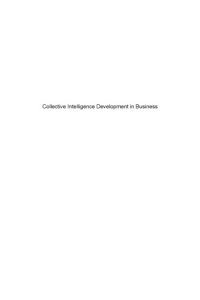 cover of the book Collective intelligence development in business