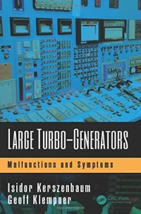 cover of the book Large Turbo-Generators: Malfunctions and Symptoms