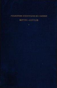 cover of the book L’intégrale de Fourier et questions qui s’y rattachent. Leçons professées à l’Institut Mittag-Leffler