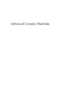 cover of the book Advanced Ceramic Materials