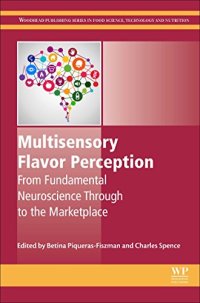 cover of the book Multisensory flavor perception: from fundamental neuroscience through to the marketplace