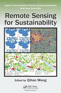 cover of the book Remote sensing for sustainability