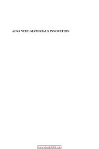 cover of the book Advanced materials innovation : managing global technology in the 21st century