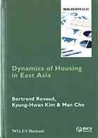 cover of the book Dynamics of housing in East Asia