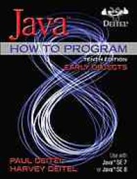 cover of the book Java : how to program