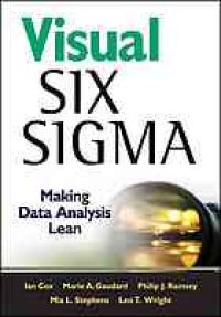 cover of the book Visual six sigma : making data analysis lean